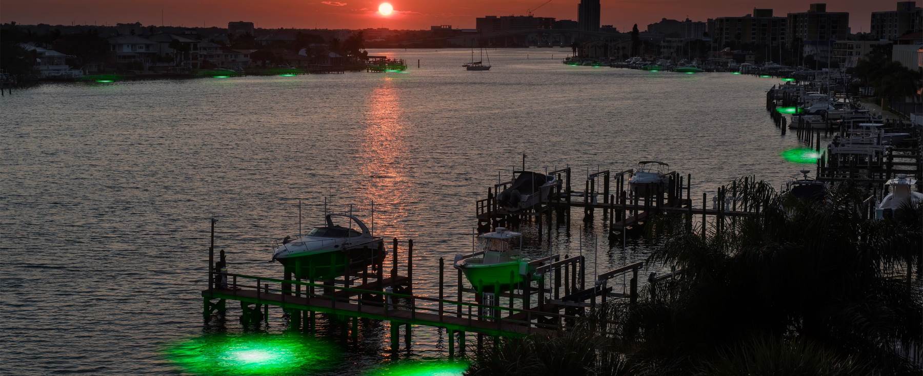 Double Underwater Fish Light Kits Florida Fish Lights